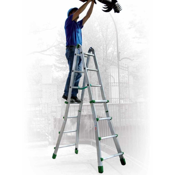 Facal Eurobriko 16 BK/4 teleskooppitikkaat, 5,12 m, alumiini, 150 kg