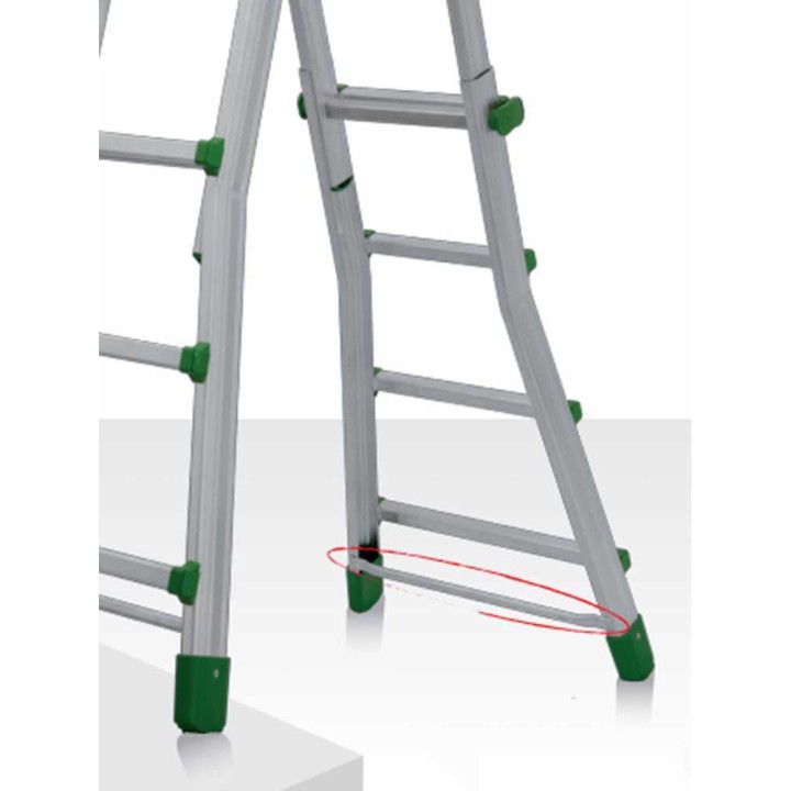 Facal Eurobriko 16 BK/4 teleskooppitikkaat, 5,12 m, alumiini, 150 kg