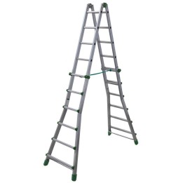 Facal Eurobriko 16 BK 5 teleskooppitikas 12 12 askelmaa 570 cm alumiini