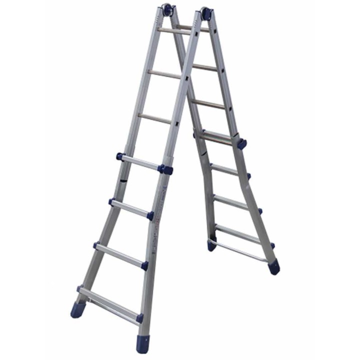 Facal Briko Blu BB/2 teleskooppitikas, 8 + 8 askelmaa, 150 kg