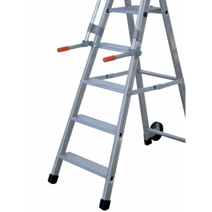 Facal Mayora QM-5 alumiinityöportaat, 5 askelmaa, 182 cm, 150 kg