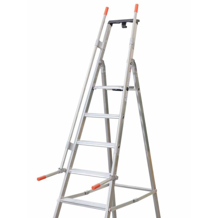 Facal Tecnoscala QM-8 alumiinitikkaat, 8 askelmaa, 2,52 m, 150 kg