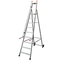Facal Mayora QM 9 alumiinitikas 9 askelmaa työskentelykorkeus 385 cm