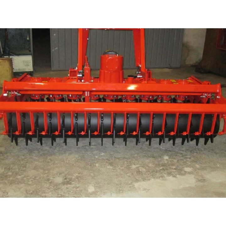 RM225 rotajyrsin Packer-jyrällä, 225 cm, 20 terää, raskas sarja