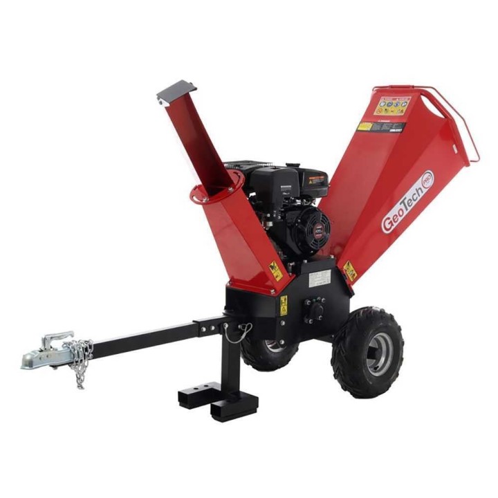 PCS 150L oksasilppuri, Loncin 15 HP, 90 mm, vetokoukku