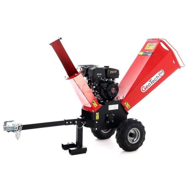 PCS 150L oksasilppuri, Loncin 15 HP, 90 mm, vetokoukku