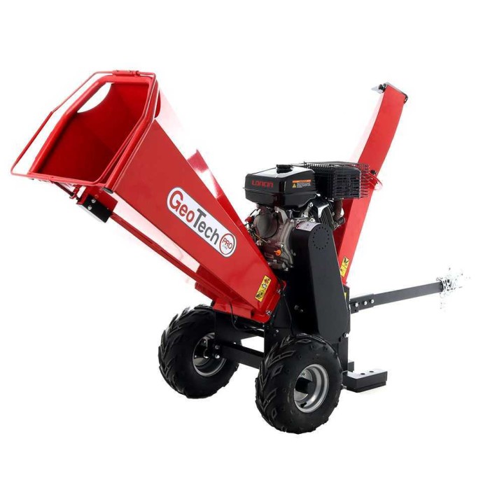 PCS 150L oksasilppuri, Loncin 15 HP, 90 mm, vetokoukku