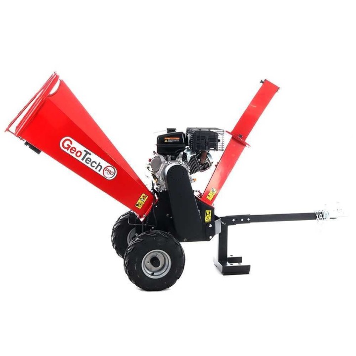 PCS 150L oksasilppuri, Loncin 15 HP, 90 mm, vetokoukku