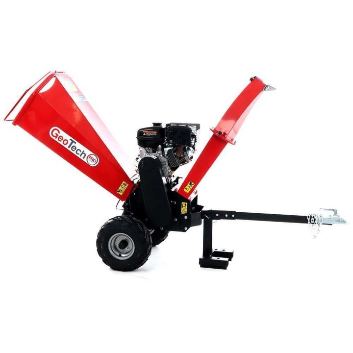 PCS 150L oksasilppuri, Loncin 15 HP, 90 mm, vetokoukku