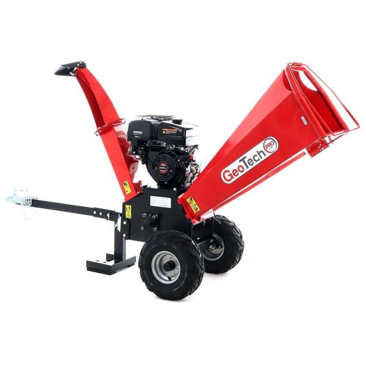 PCS 150L oksasilppuri, Loncin 15 HP, 90 mm, vetokoukku