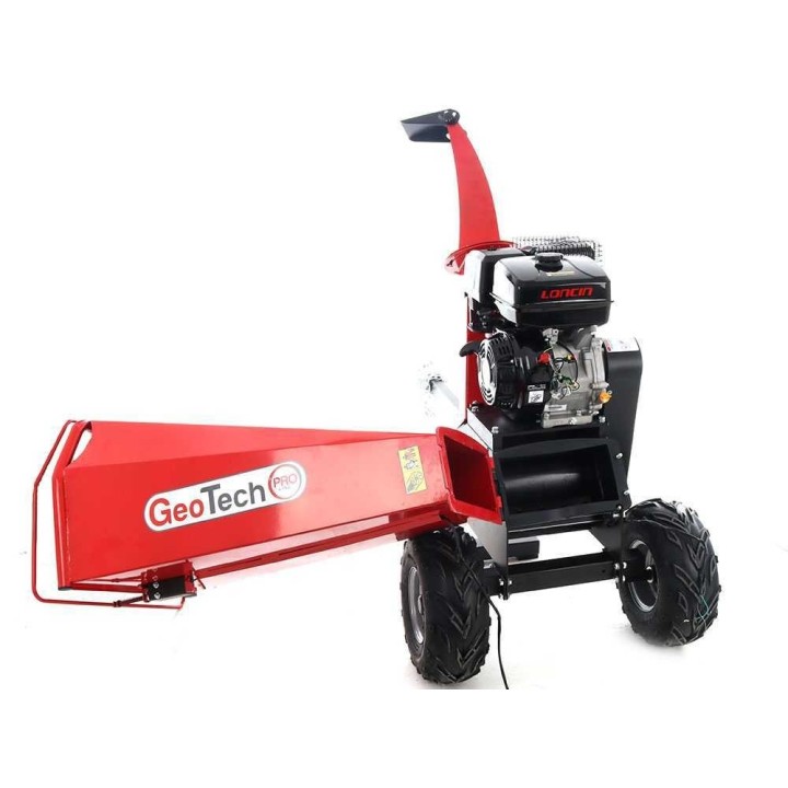 PCS 150L oksasilppuri, Loncin 15 HP, 90 mm, vetokoukku