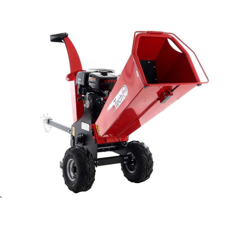 PCS 150L oksasilppuri, Loncin 15 HP, 90 mm, vetokoukku