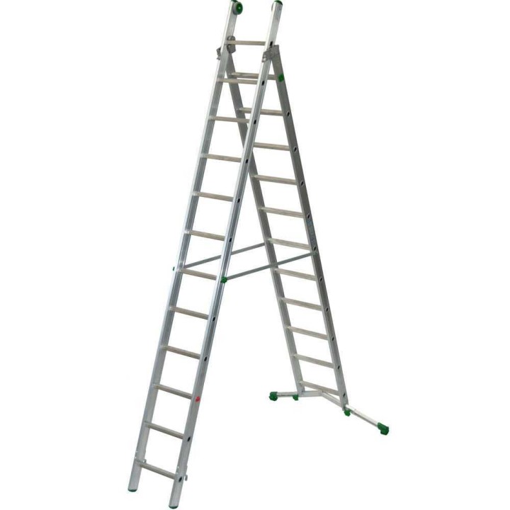 Facal Super Prima P380 2 muuntotikas 11 12 askelmaa alumiini 630 cm