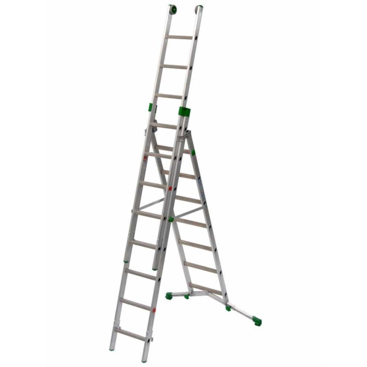 Facal Super Prima P260-3 muuntotikas, 7+8+8 puolaa, 540 cm, alumiini
