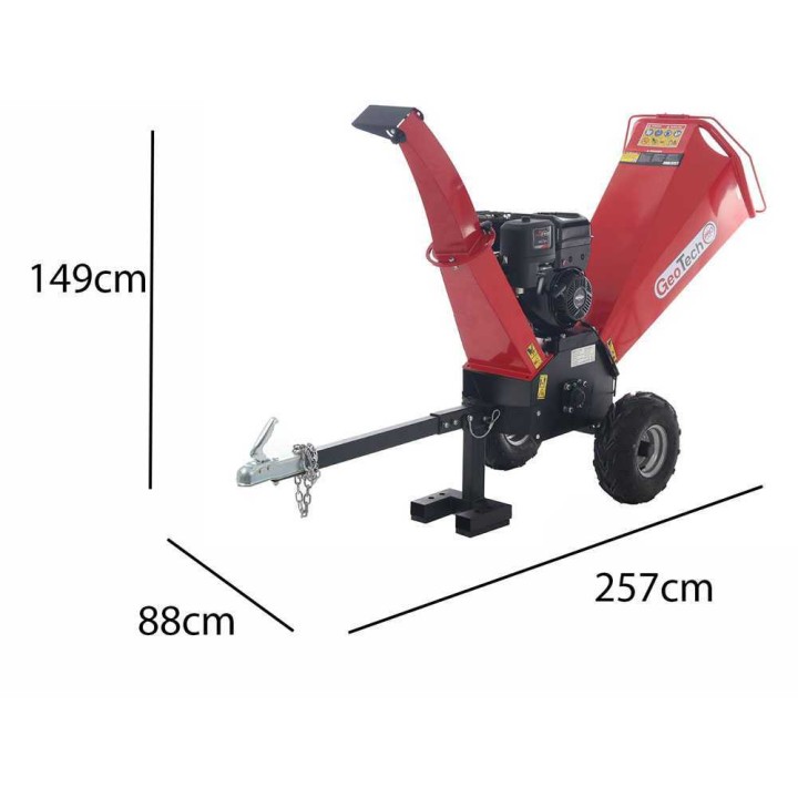 GeoTech Pro PCS 150BS biocippuri, Briggs & Stratton XR2100, 13,5 HP, 90 mm