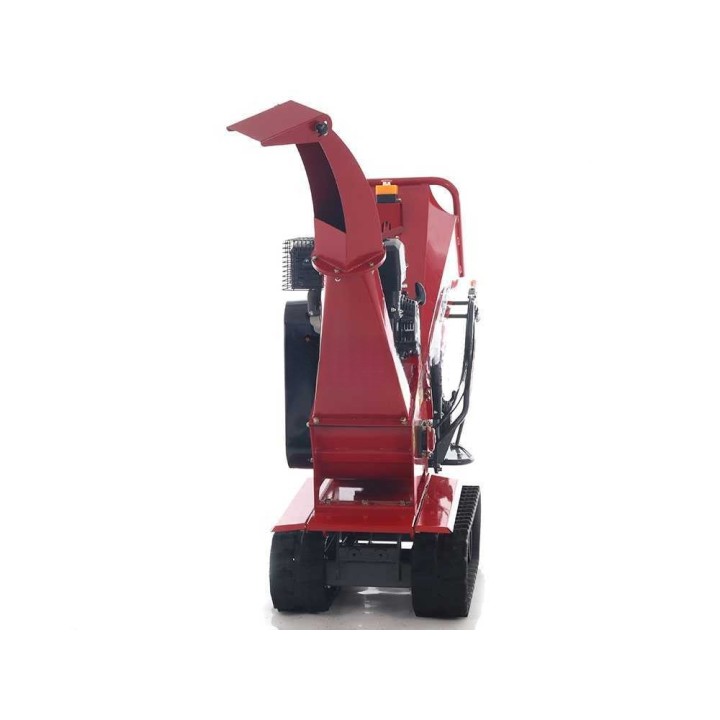 GeoTech Pro BMS155 LE biomurskain ja moottorikärry, 15 HP, 90 mm, telaketjuilla
