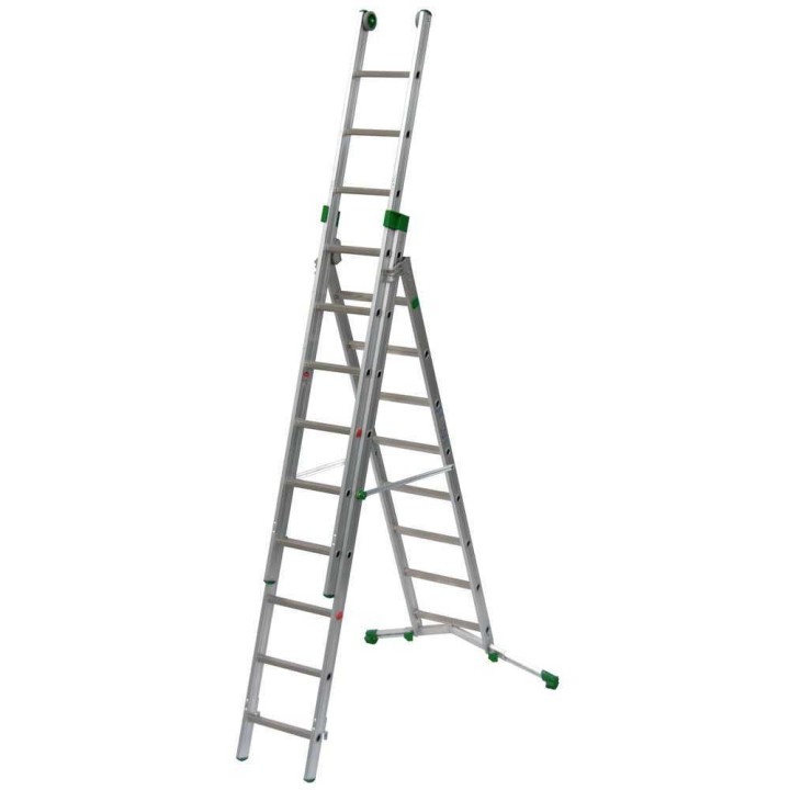 Facal Super Prima P290 3 muunneltava alumiinitikas 8 9 9 askelmaa 6 25 m