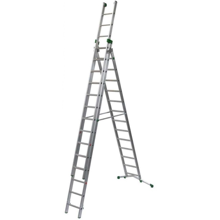 FACAL Super Prima P450 3 jatkettava alumiinitikas 10 80 m 13 14 14 askelmaa