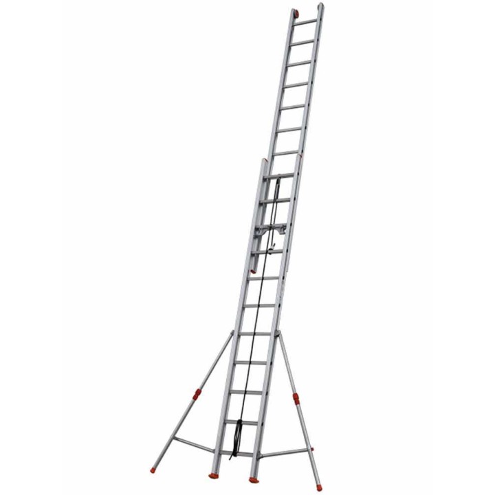 Facal Roller R35-2S jatkotikas, 5,90 m, alumiini, 11 + 11 askelmaa