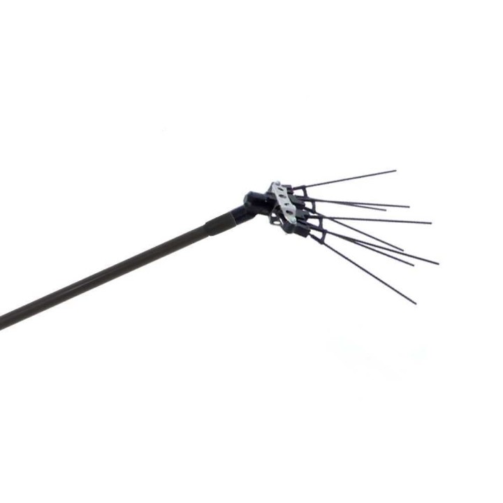 ExtraLight 100 cm kiinteä alumiininen jatkovarsi oliivinkerääjille, 34 mm