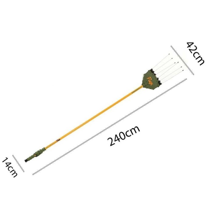 Oliviero Flex Basic Fisso akkukäyttöinen oliivinkaristin, 240 cm