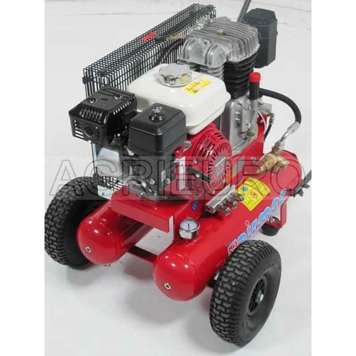 Airmec TEB22-620 HO -kompressori, Honda GX200, 6 HP, 620 l/min, 22 l