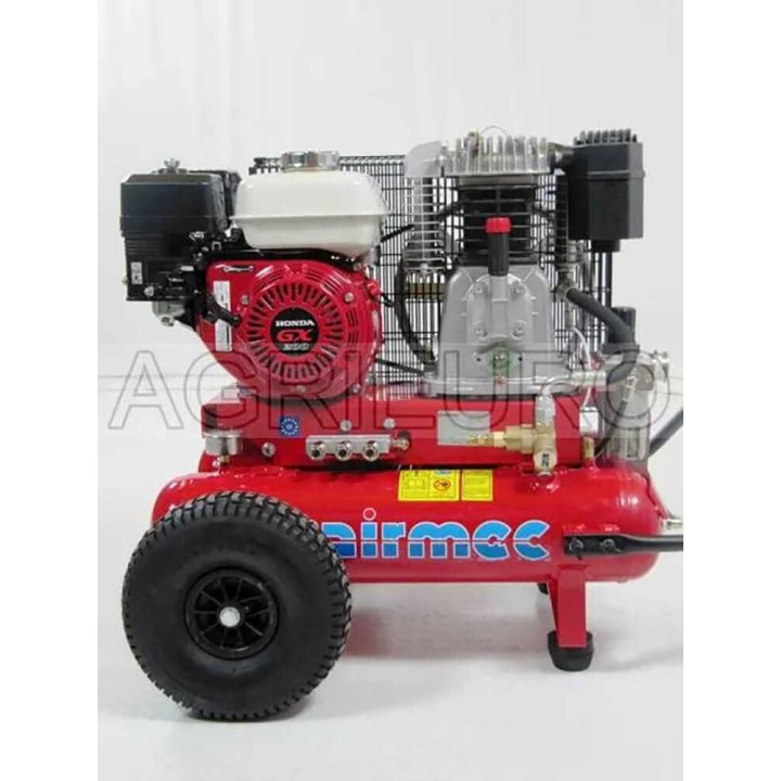 Airmec TEB22-620 HO -kompressori, Honda GX200, 6 HP, 620 l/min, 22 l