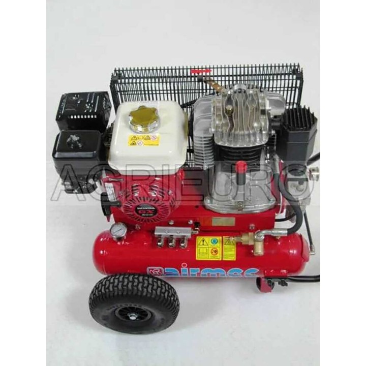 Airmec TEB22-620 HO -kompressori, Honda GX200, 6 HP, 620 l/min, 22 l