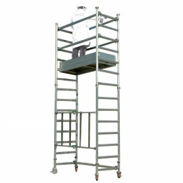 Facal Capo 1 C siirrettävä alumiiniteline 350 cm 180 kg taitettava