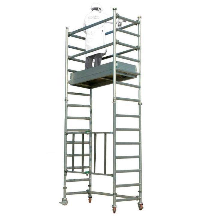 Facal Capo 1 C siirrettävä alumiiniteline 350 cm 180 kg taitettava