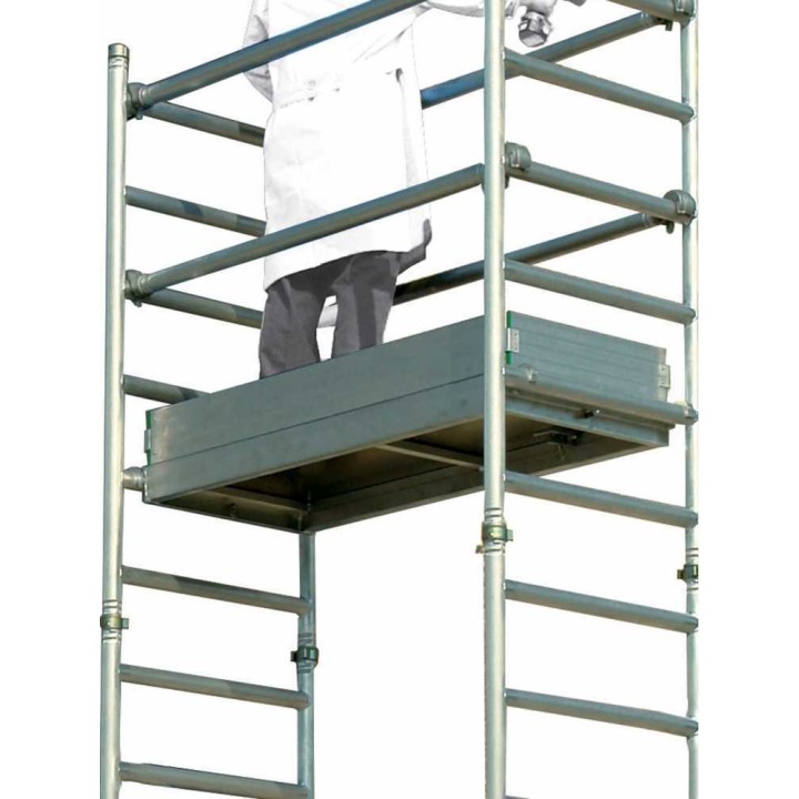 Facal Capo 1/C siirrettävä alumiiniteline, 350 cm, 180 kg, taitettava