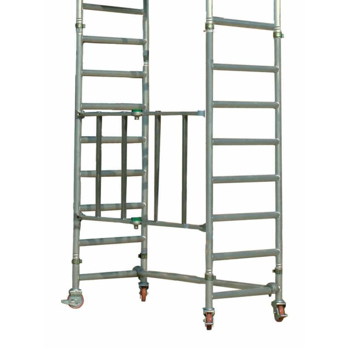 Facal Capo 1/C siirrettävä alumiiniteline, 350 cm, 180 kg, taitettava