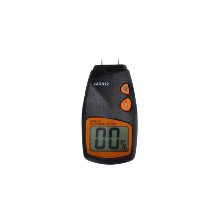GeoTech MD 812 digitaalinen kosteusmittari puulle, 5–40 %, LCD-näyttö