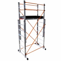 Svelt Target alumiininen monitoimiteline 355 cm 150 kg 2 pyörää