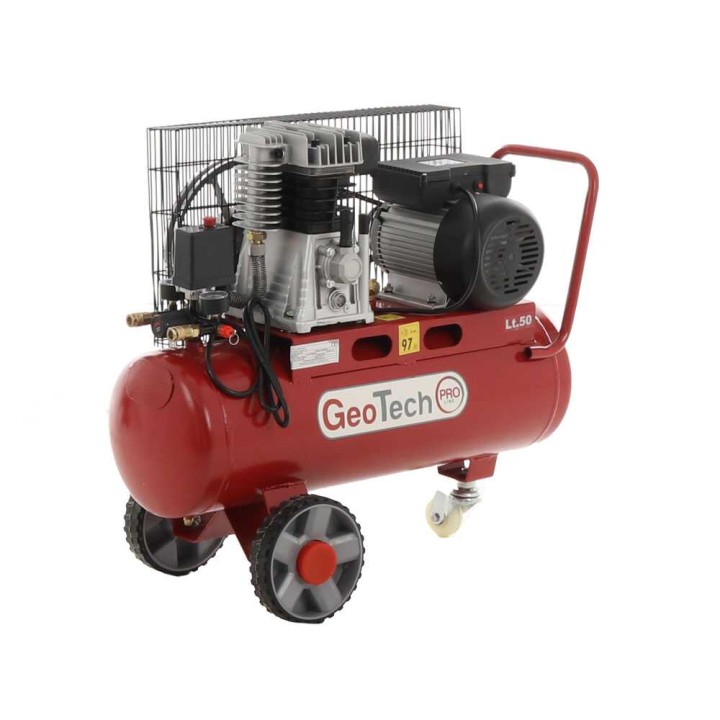GeoTech Pro BACP50-8-2 kompressori, 2 HP, 50 l, 8 bar