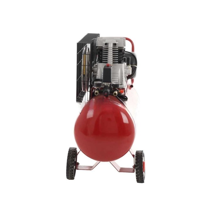 GeoTech Pro BACP100-8-2 hihnavetoinen sähkökompressori, 2 HP, 100 l, 8 bar