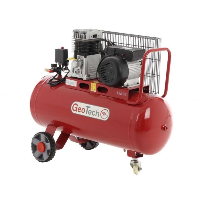 GeoTech Pro BACP100-10-3 hihnakompressori, 3 HP, 100 l, 10 bar
