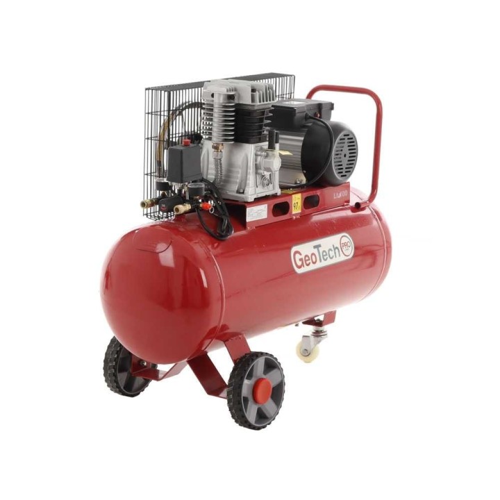 GeoTech Pro BACP100-10-3 hihnakompressori, 3 HP, 100 l, 10 bar