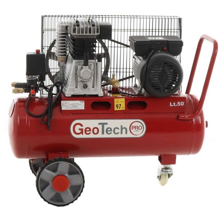 GeoTech Pro BACP50 10 3 hihnavetoinen kompressori 3 HP 50 l 10 bar