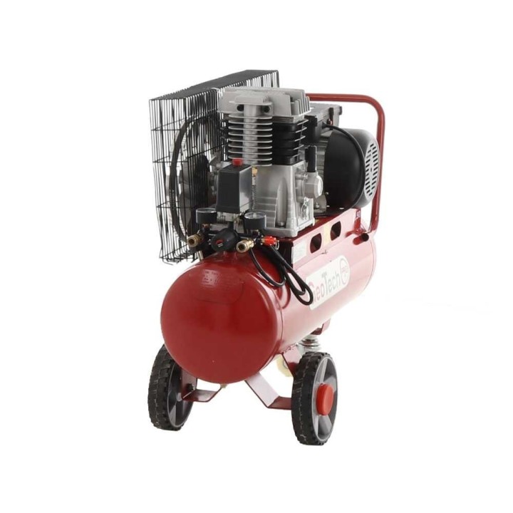 GeoTech Pro BACP50-10-3 hihnavetoinen kompressori, 3 HP, 50 l, 10 bar