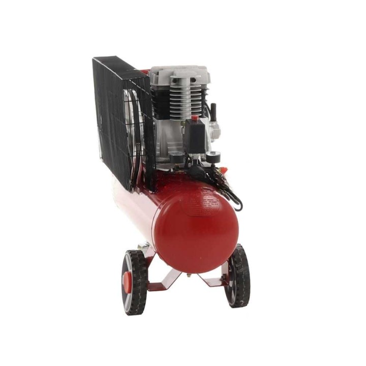 GeoTech Pro BACP50-10-3 hihnavetoinen kompressori, 3 HP, 50 l, 10 bar
