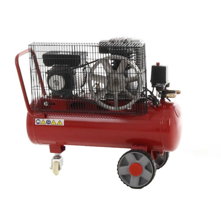 GeoTech Pro BACP50-10-3 hihnavetoinen kompressori, 3 HP, 50 l, 10 bar