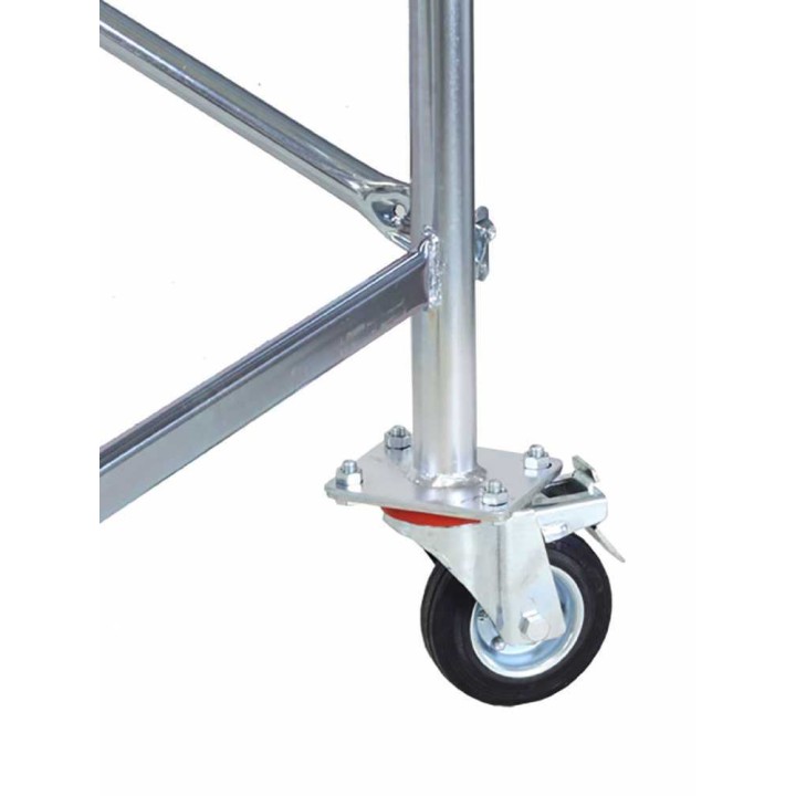 Svelt Focus siirrettävä terästeline, 300 cm, 150 kg