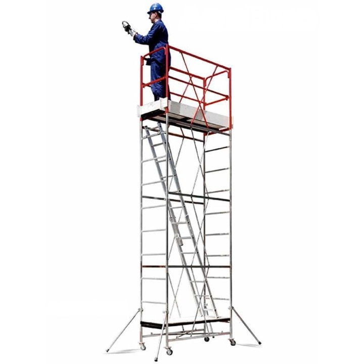 Svelt Cervino 3.92 teräksinen siirtoteline, 392 cm, yksiramppinen tikas