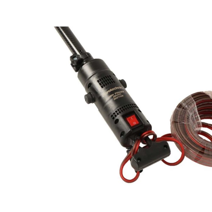 Ripartrak Agrotechnic X.4 Full Carbon oliivinkorjuukampa, 12 V, 200 W, hiilikuituvarsi 200 cm
