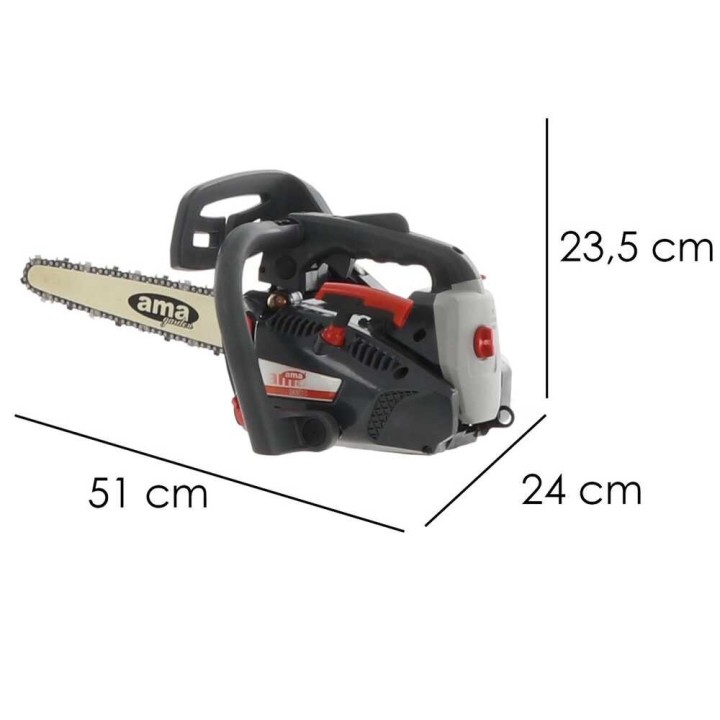 AMA Amx 26.10C oksasaha, 1,2 HP, 25 cm carving-laippa