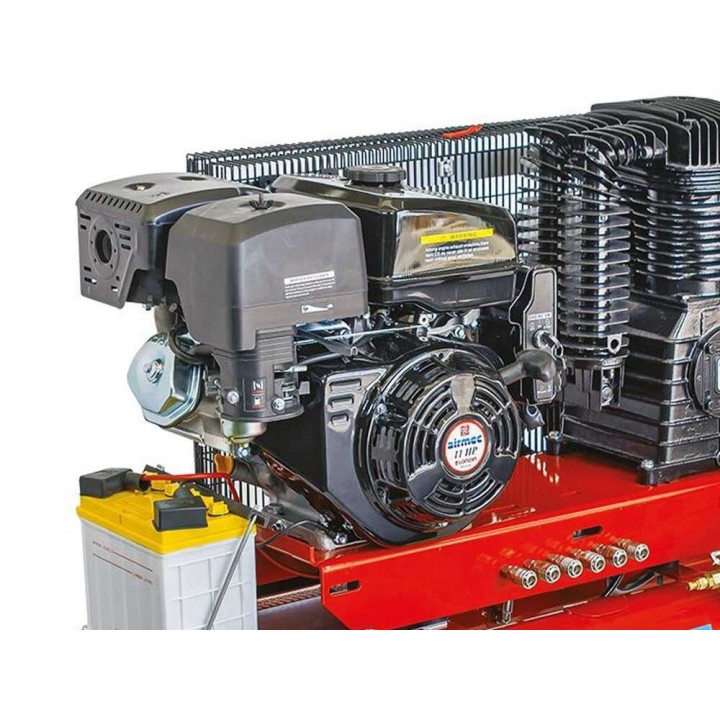 Airmec TTS 34110/900 motokompressori, Loncin 11 HP, 900 l/min, 11 bar