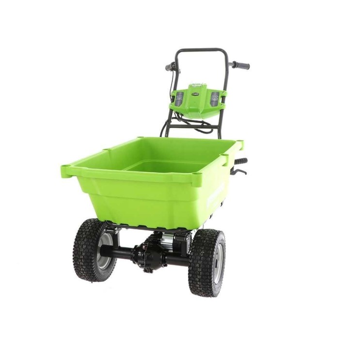 Greenworks G40GC akkukäyttöinen puutarhakuljetin, 40 V, 4 Ah, 100 kg