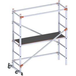 Gierre Fast Lock 100 siirrettävä alumiiniteline 181 cm kantavuus 150 kg