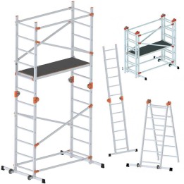Gierre Fast lock 200 monitoimiteline alumiinia korkeus 3 08 m kantavuus 150 kg